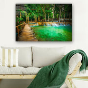 Quadro Decorativo em Vidro Temperado Multicolor 40x60cm - Arte Moderna para Parede