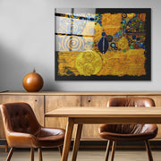 Quadro Decorativo em Vidro Temperado Multicolor 40x60cm - Arte Moderna para Parede