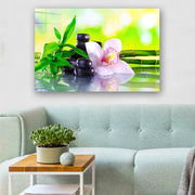 Quadro Decorativo em Vidro Temperado Multicolor 50x70cm - Arte Moderna para Parede