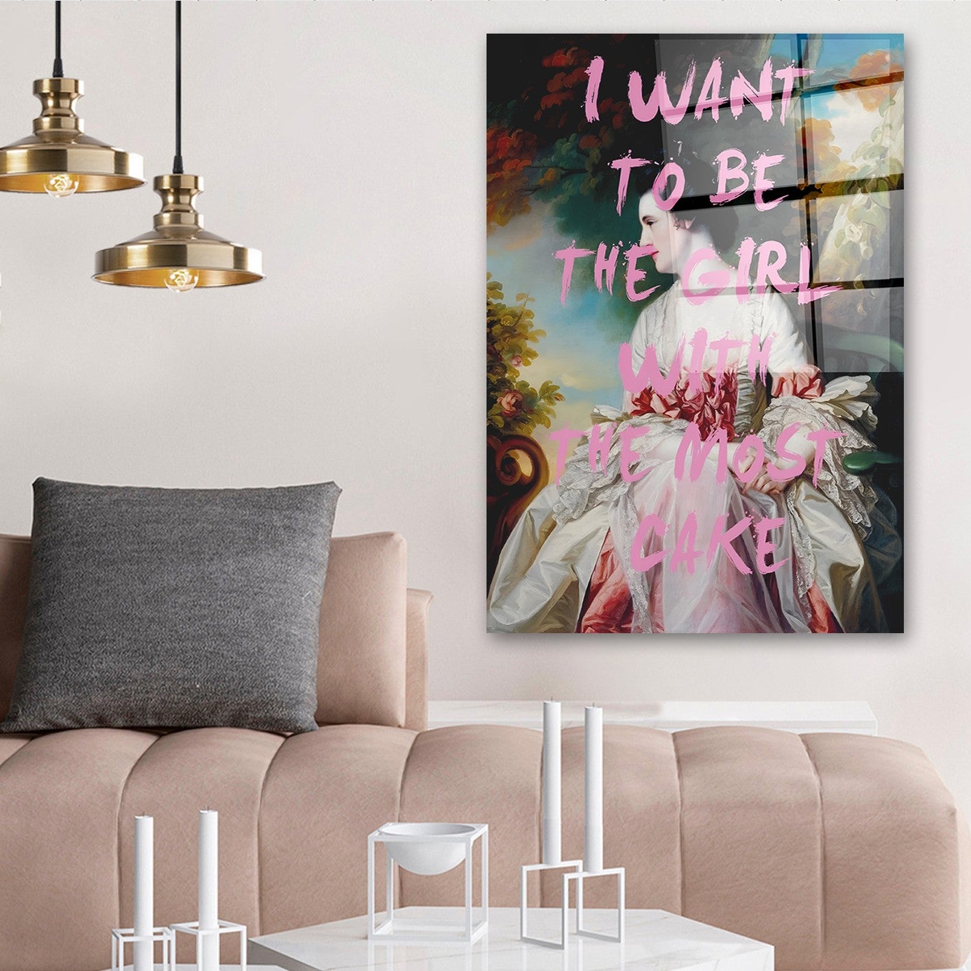 Quadro Decorativo em Vidro Temperado Multicolor 70x100cm - Arte Moderna para Parede