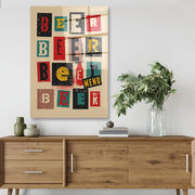 Quadro Decorativo em Vidro Temperado Multicolor 40x60cm - Arte Moderna para Transformar a Sua Casa