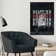 Quadro Decorativo em Vidro Temperado Multicolor 50x70cm - Arte Moderna para Parede