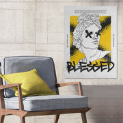 Quadro Decorativo em Vidro Temperado Multicolor 70x100cm - Arte Moderna para Parede