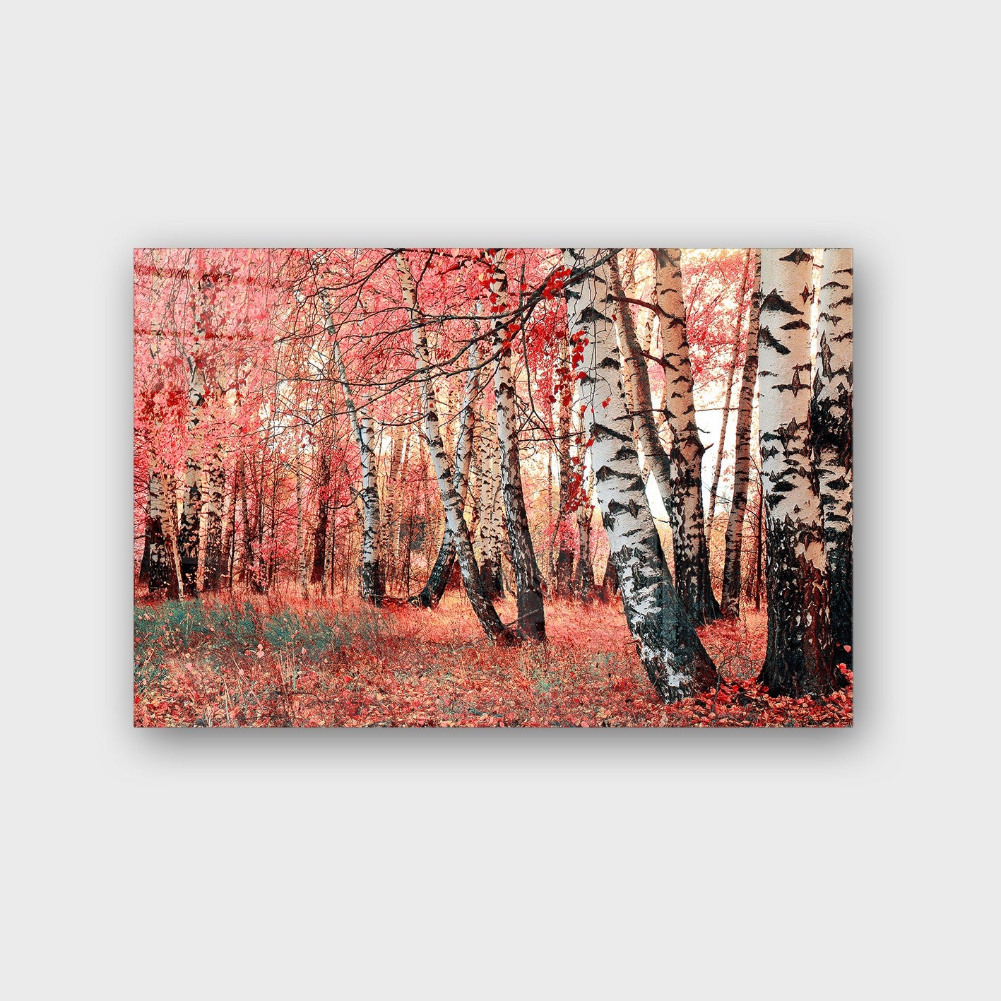 Quadro Decorativo em Vidro Temperado Multicolor 50x70cm - Arte Moderna para Parede