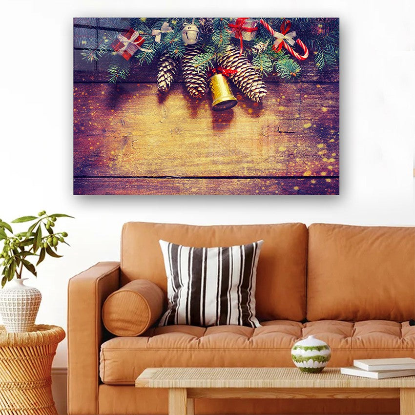 Quadro Decorativo em Vidro Temperado Multicolor 50x70cm - Arte Moderna para Parede