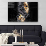 Quadro Decorativo em Vidro Temperado Multicolor 40x60cm - Arte Moderna para Parede