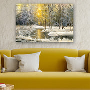 Quadro Decorativo em Vidro Temperado Multicolor 70x100cm - Arte Moderna para Parede