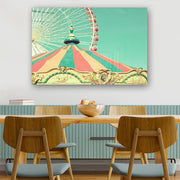 Quadro Decorativo em Vidro Temperado Multicolor 40x60cm - Arte Moderna para Parede