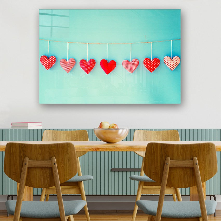 Quadro Decorativo em Vidro Temperado Multicolor 70x100cm - Arte Moderna para Parede