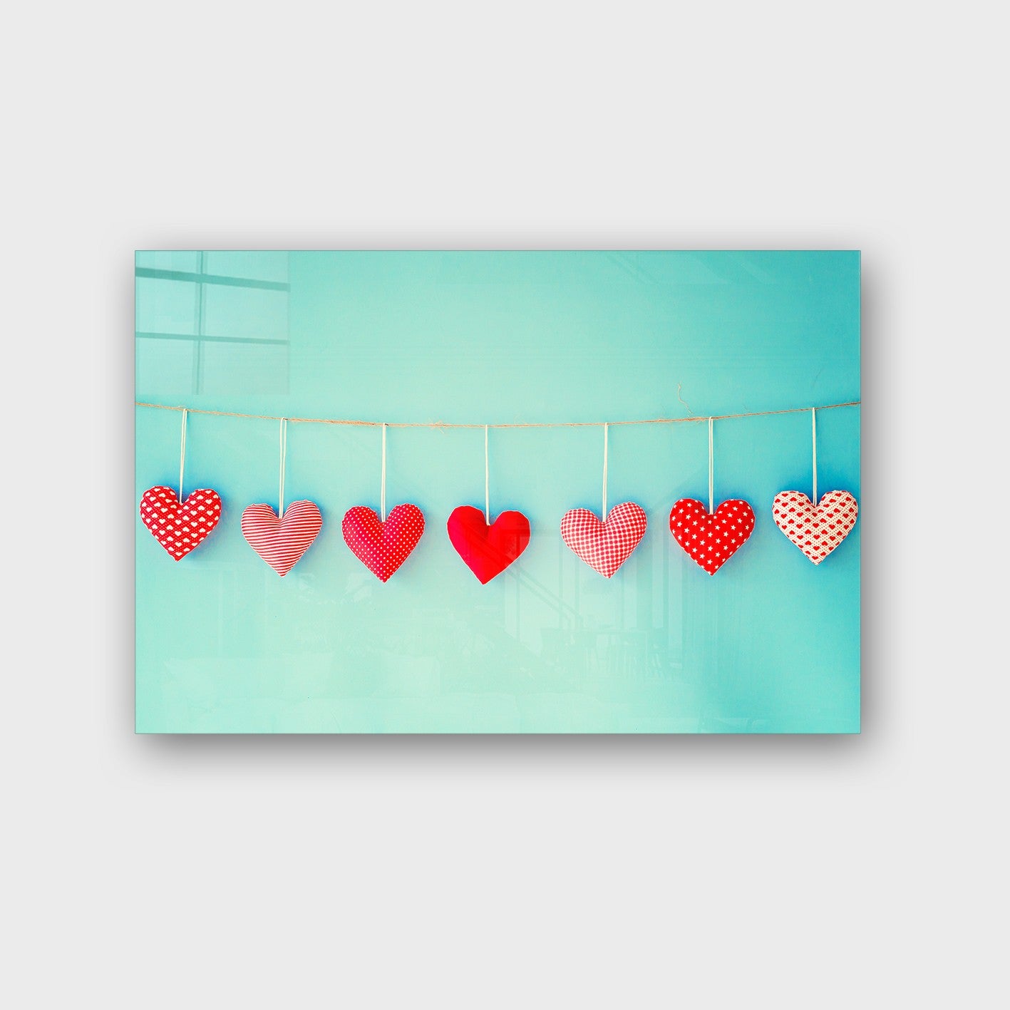 Quadro Decorativo em Vidro Temperado Multicolor 70x100cm - Arte Moderna para Parede