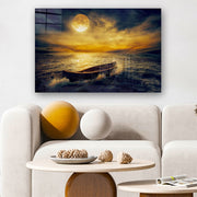 Quadro Decorativo em Vidro Temperado Multicolor 70x100cm - Arte Moderna para Parede