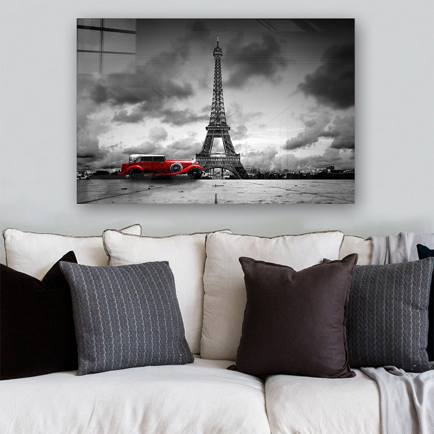 Quadro Decorativo em Vidro Temperado Multicolor 70x100cm - Arte Moderna para Parede