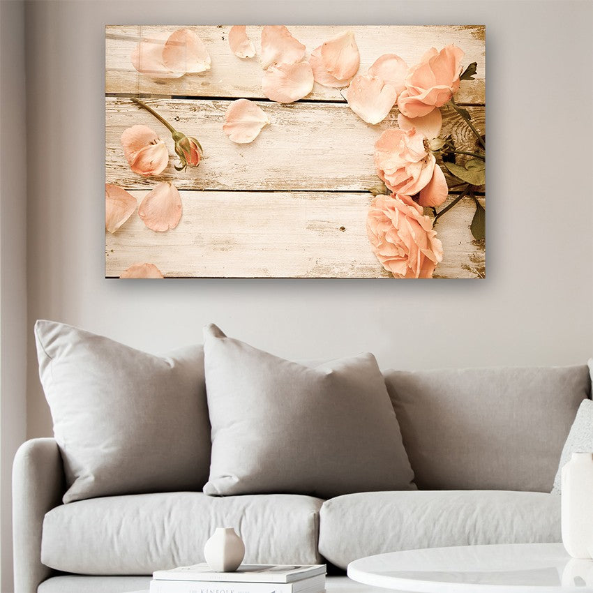 Quadro Decorativo em Vidro Temperado Multicolor 40x60cm - Arte Moderna para Parede