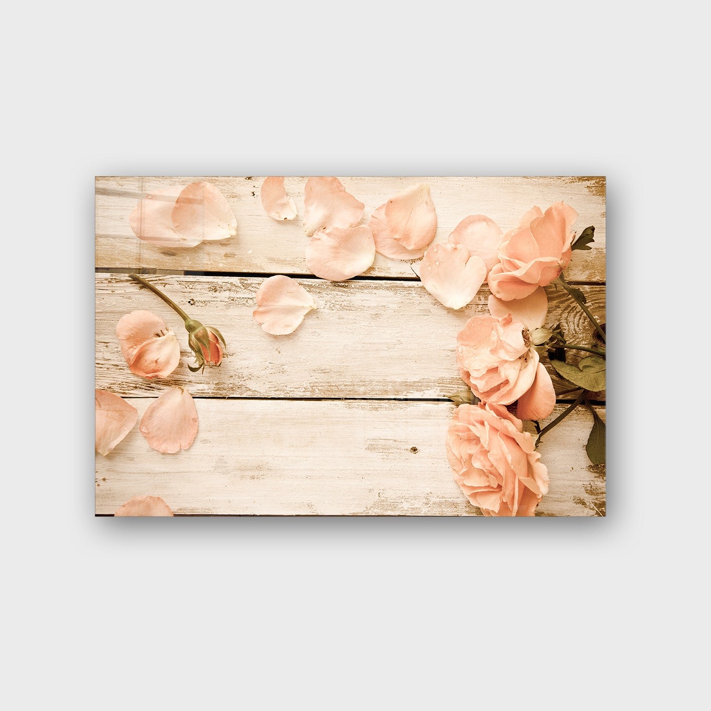 Quadro Decorativo em Vidro Temperado Multicolor 50x70cm - Arte Moderna para Parede