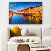 Quadro Decorativo em Vidro Temperado Multicolor 40x60cm - Arte Moderna para Parede