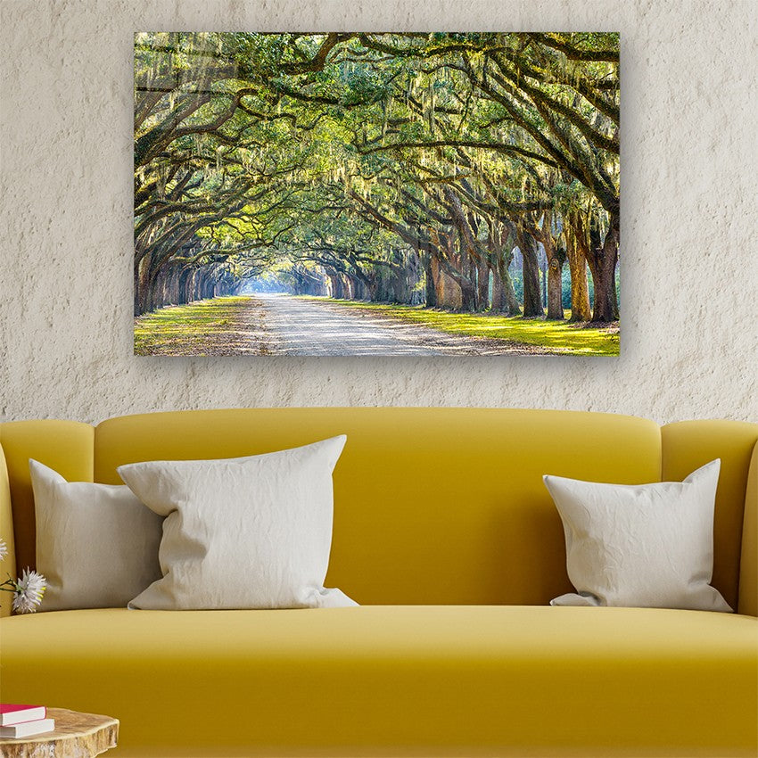 Quadro Decorativo em Vidro Temperado Multicolor 50x70cm - Arte Moderna para Parede