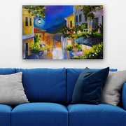 Quadro Decorativo em Vidro Temperado Multicolor 70x100cm - Arte Moderna para Parede