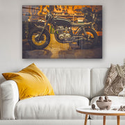 Quadro Decorativo em Vidro Temperado Multicolor 40x60cm - Arte Moderna para Parede