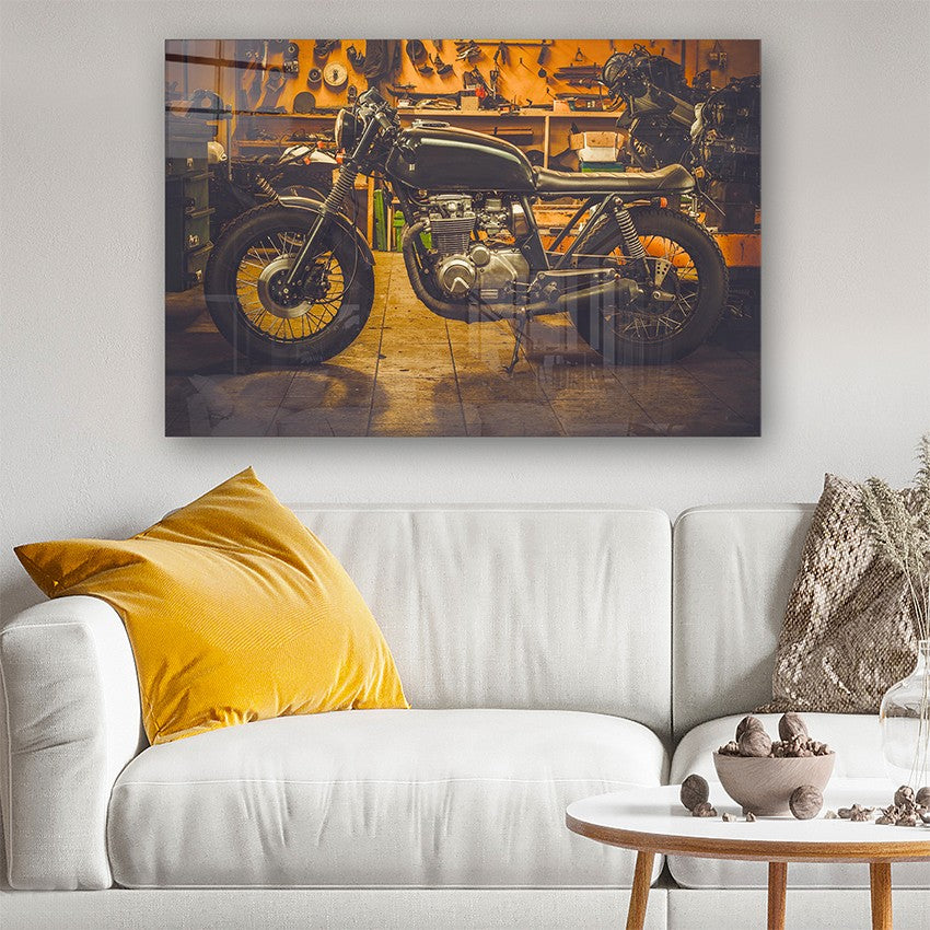 Quadro Decorativo em Vidro Temperado Multicolor 40x60cm - Arte Moderna para Parede