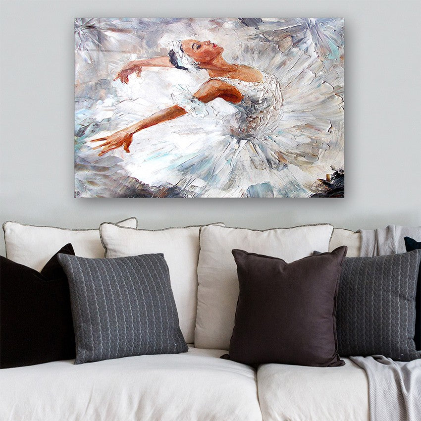 Quadro Decorativo em Vidro Temperado Multicolor 50x70cm - Arte Moderna para Parede