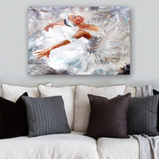 Quadro Decorativo em Vidro Temperado Multicolor 70x100cm - Arte Moderna para Parede