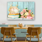 Quadro Decorativo em Vidro Temperado Multicolor 40x60cm - Arte Moderna para Parede