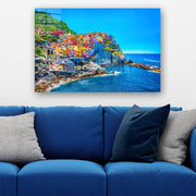 Quadro Decorativo em Vidro Temperado Multicolor 40x60cm - Arte Moderna para Parede