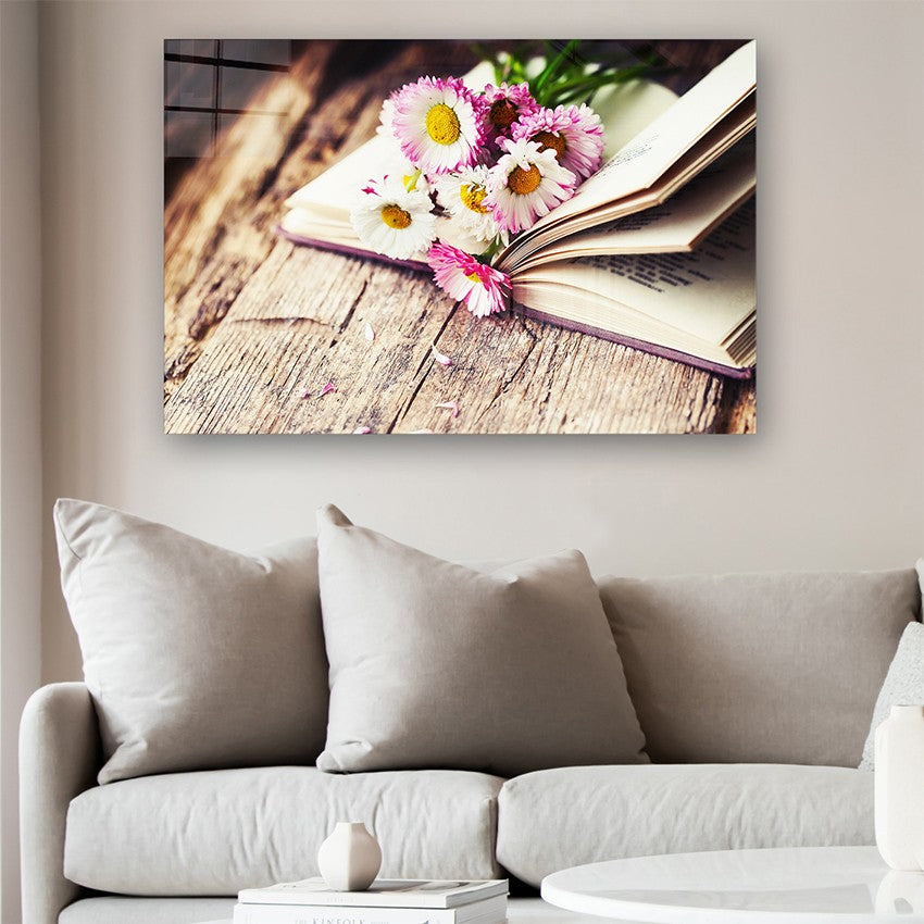 Quadro Decorativo em Vidro Temperado Multicolor 40x60cm - Arte Moderna para Parede