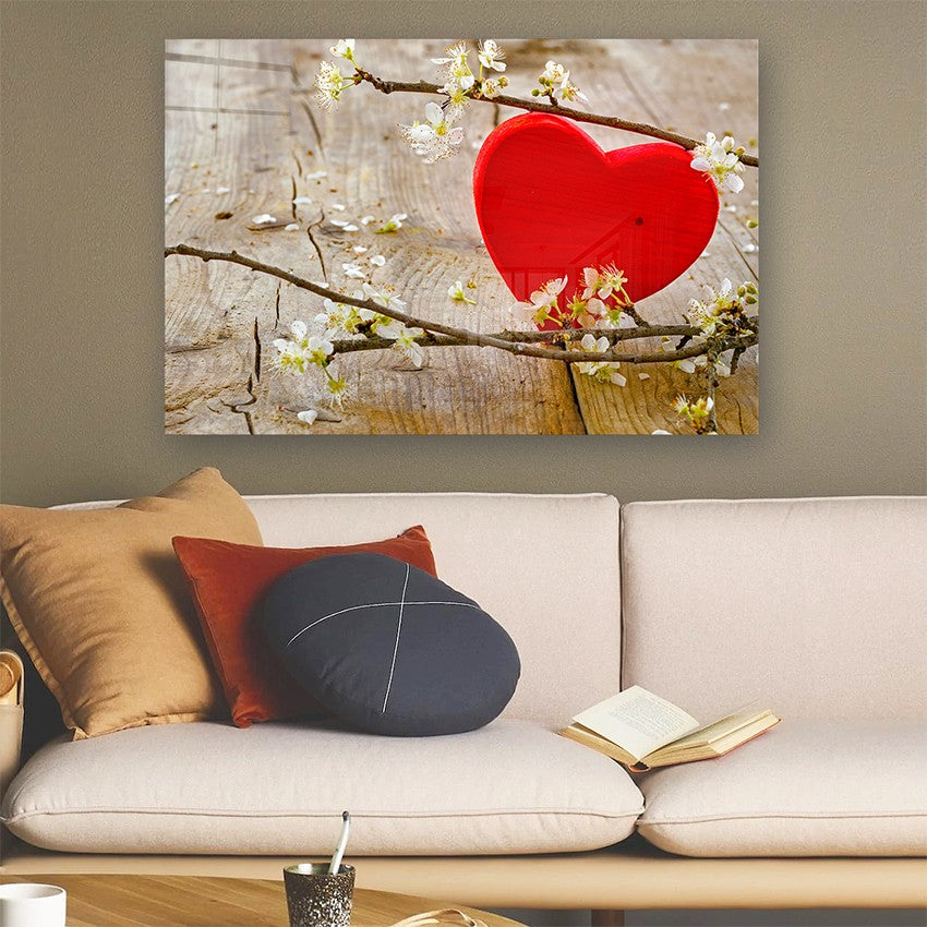 Quadro Decorativo em Vidro Temperado Multicolor 40x60cm - Arte Moderna para Parede