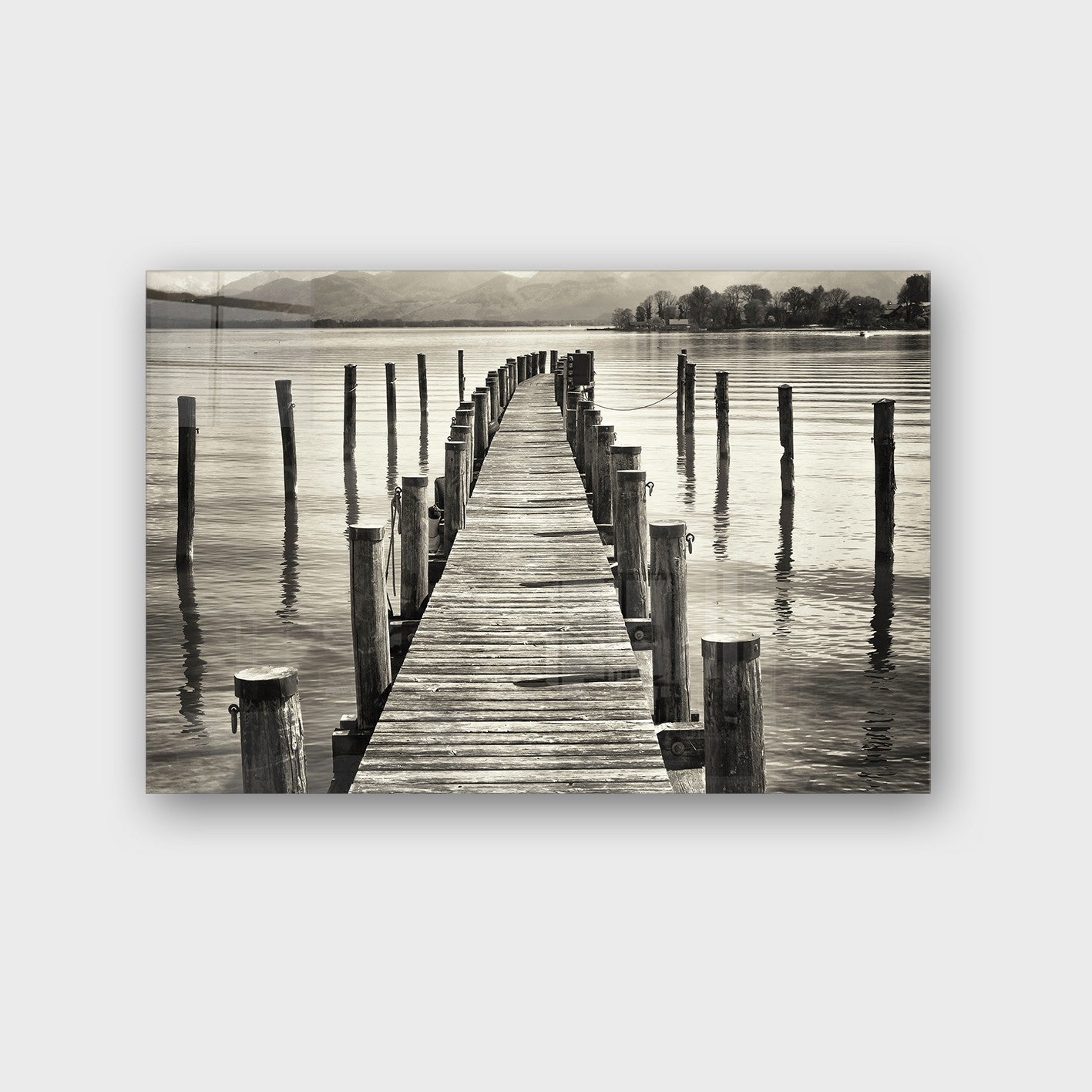 Quadro Decorativo em Vidro Temperado Multicolor 40x60cm - Arte Moderna para Parede