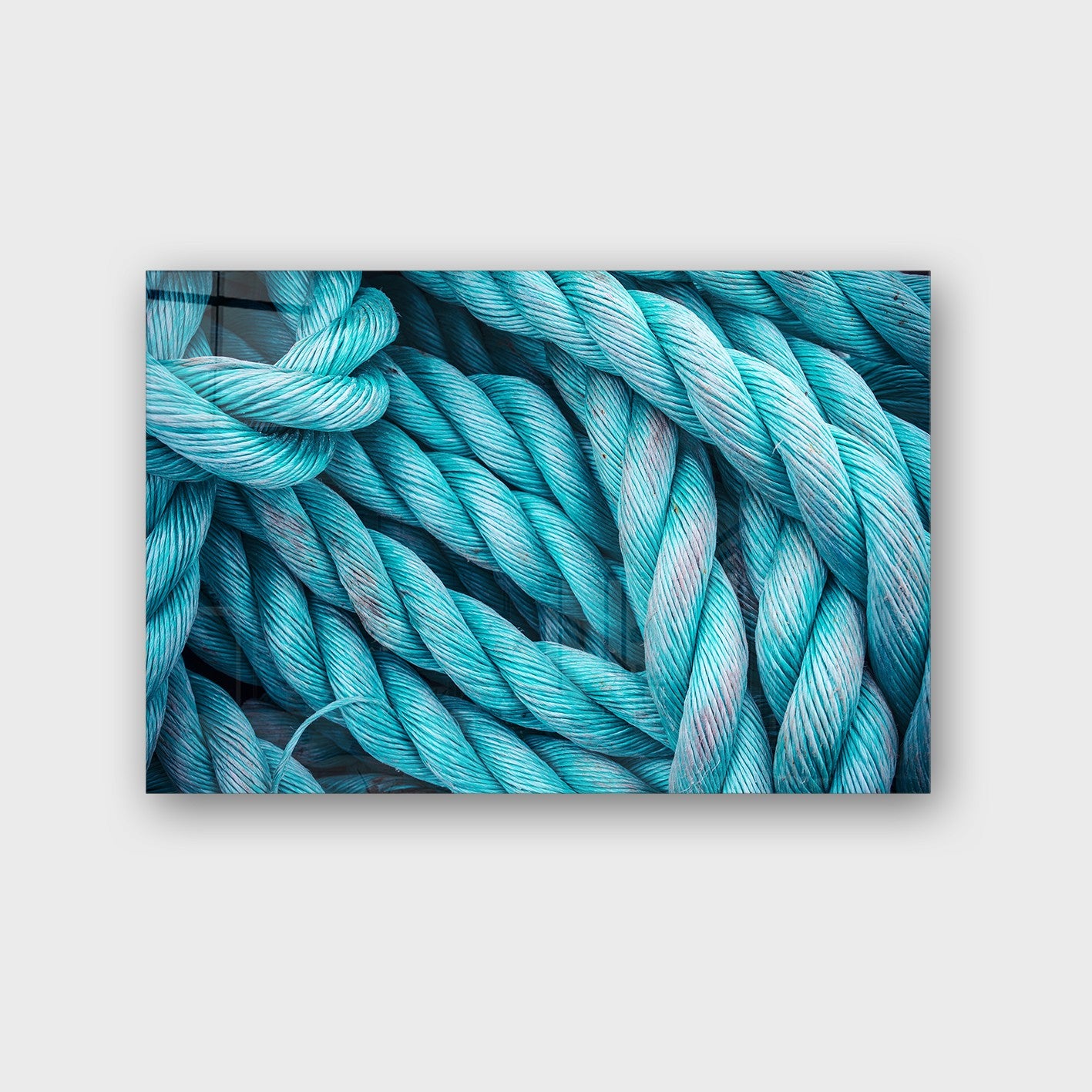 Quadro Decorativo em Vidro Temperado Multicolor 50x70cm - Arte Moderna para Parede