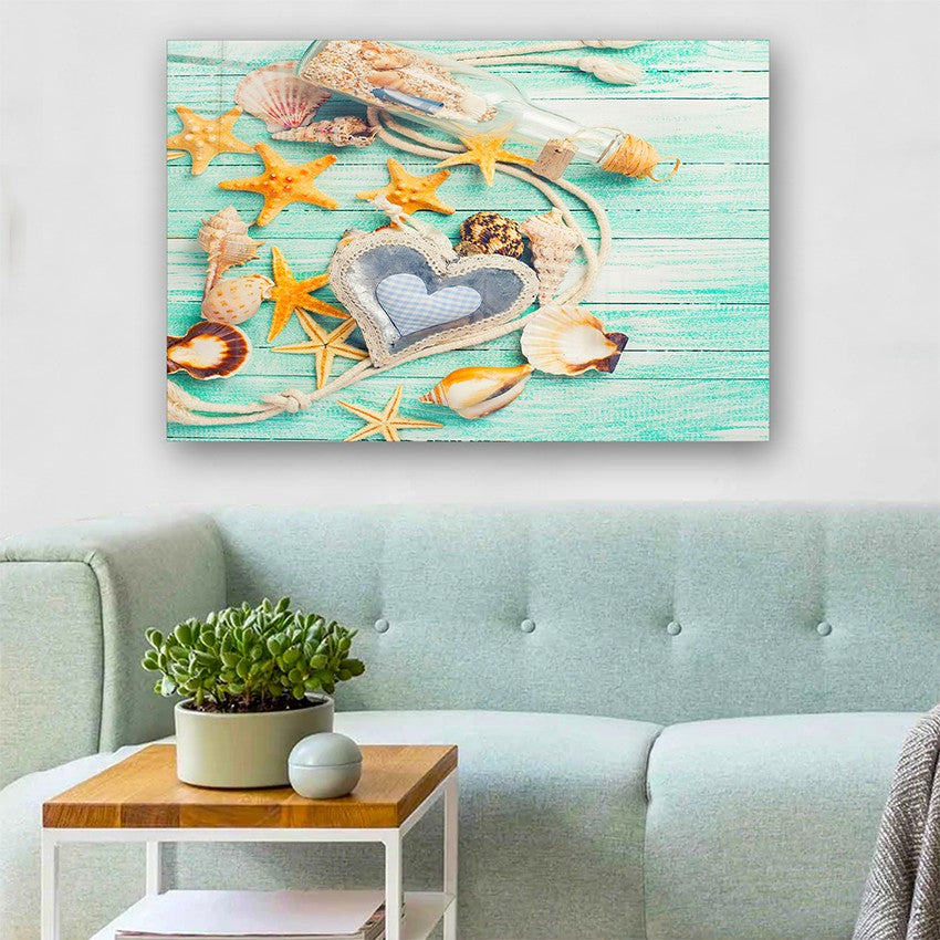 Quadro Decorativo em Vidro Temperado Multicolor 40x60cm - Arte Moderna para Parede