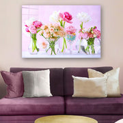 Quadro Decorativo em Vidro Temperado Multicolor 40x60cm - Arte Moderna para Parede