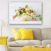 Quadro Decorativo em Vidro Temperado Multicolor 50x70cm - Arte Moderna para Parede