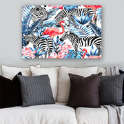 Quadro Decorativo em Vidro Temperado Multicolor 40x60cm - Arte Moderna para Parede