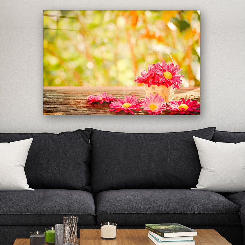 Quadro Decorativo em Vidro Temperado Multicolor 50x70cm - Arte Moderna para Parede