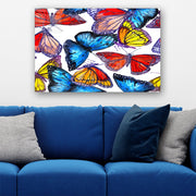Quadro Decorativo em Vidro Temperado Multicolor 50x70cm - Arte Moderna para Parede