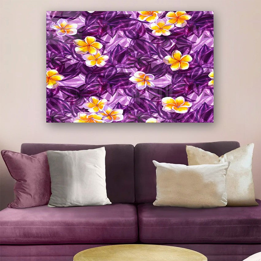 Quadro Decorativo em Vidro Temperado Multicolor 70x100cm - Arte Moderna para Parede