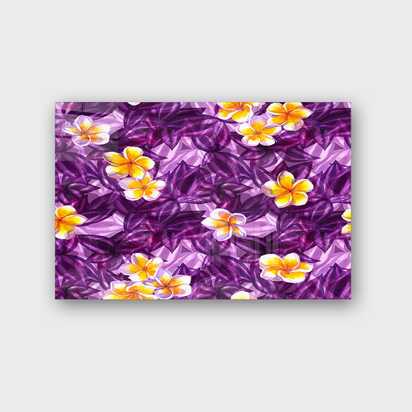 Quadro Decorativo em Vidro Temperado Multicolor 70x100cm - Arte Moderna para Parede