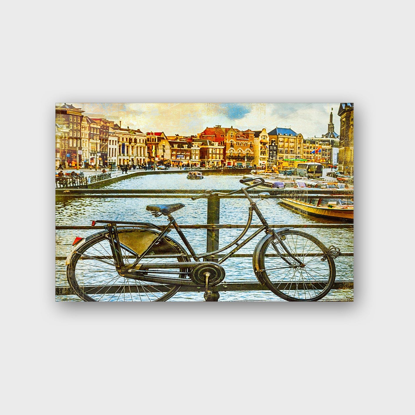 Quadro Decorativo em Vidro Temperado Multicolor 50x70cm - Arte Moderna para Parede