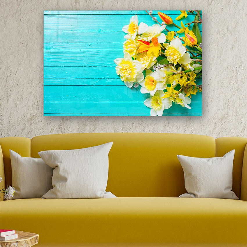 Quadro Decorativo em Vidro Temperado Multicolor 50x70cm - Arte Moderna para Parede