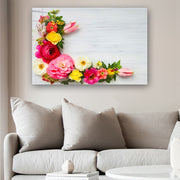 Quadro Decorativo em Vidro Temperado Multicolor 40x60cm - Arte Moderna para Parede