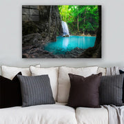 Quadro Decorativo em Vidro Temperado Multicolor 70x100cm - Arte Moderna para Parede