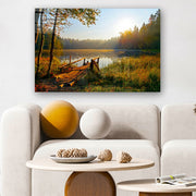 Quadro Decorativo em Vidro Temperado Multicolor 70x100cm - Arte Moderna para Parede