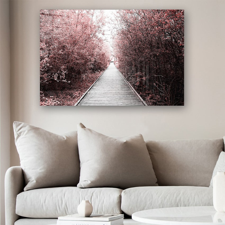 Quadro Decorativo em Vidro Temperado Multicolor 40x60cm - Arte Moderna para Parede