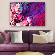 Quadro Decorativo em Vidro Temperado Multicolor 70x100cm - Arte Moderna para Parede