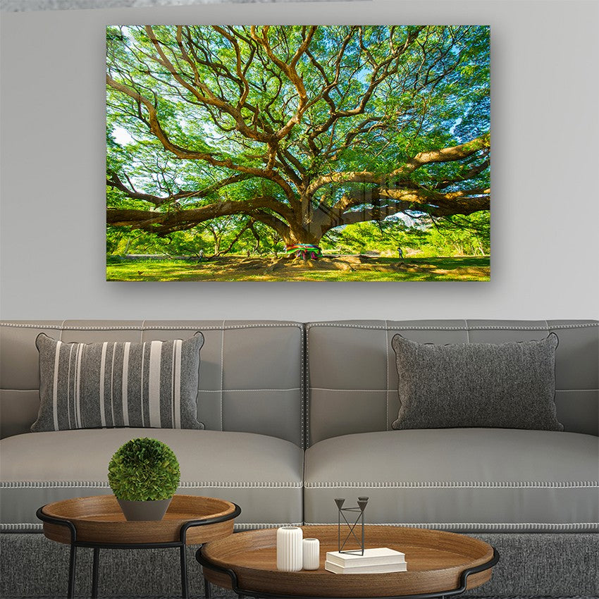 Quadro Decorativo em Vidro Temperado Multicolor 40x60cm - Arte Moderna para Parede