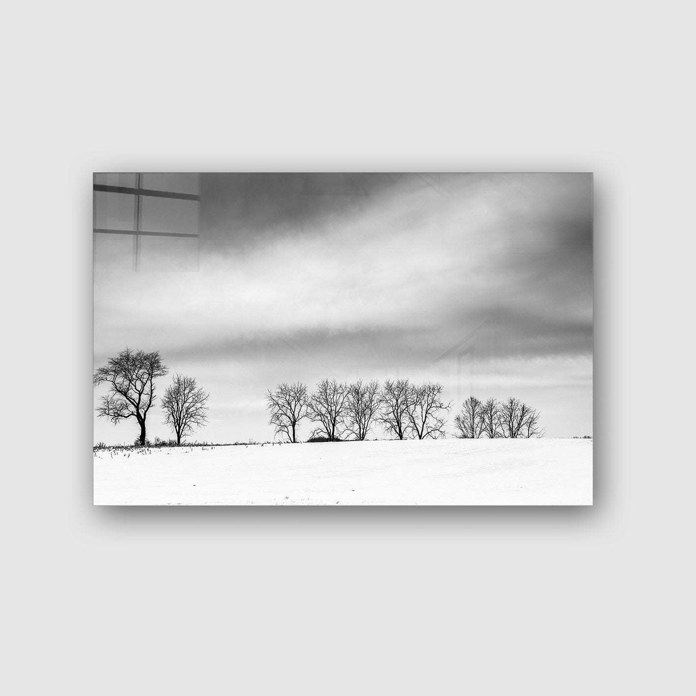 Quadro Decorativo em Vidro Temperado Multicolor 50x70cm - Arte Moderna para Parede