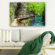 Quadro Decorativo em Vidro Temperado Multicolor 40x60cm - Arte Moderna para Parede