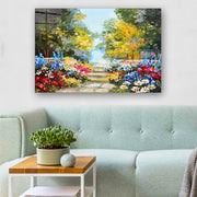 Quadro Decorativo em Vidro Temperado Multicolor 40x60cm - Arte Moderna para Parede